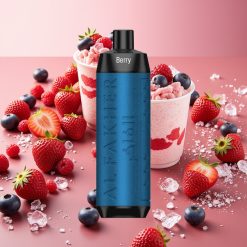 Al Fakher Crown Bar 8000 Crystal Disposable Vape Baies Glacées – 8000 Puffs, 18ml, 5mg