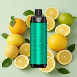 Al Fakher Crown Bar 8000 Crystal Disposable Vape Citron Menthe - 18ml, 5mg, 600mAh