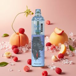 Fumot Tornado 7000 Puffs 14ML 850MAH Pêche Glacée Mesh Coil Air-Adjustable