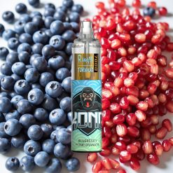 Fumot Tornado 7000 Puffs 14ML 850MAH Type-C Myrtille Grenade Air-Adjustable