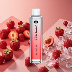 Hayati Pro Max 4000 Puffs Red Apple Glacé - 1400mAh, Rechargeable, 2/5% Nicotine