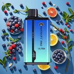 Hayati Pro Ultra 15000 Puffs Bleu Monsieur 2×12ml 2% 49 saveurs