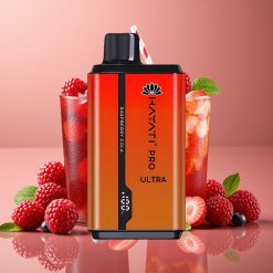 Hayati Pro Ultra 15000 Puffs Framboise Cola 2×12ml 2% 850mAh
