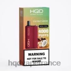 HQD Marseille - HQD BOX 4000 bouffées cocoteraie D268473