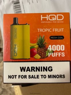 HQD Online Shop - HQD BOX 4000 bouffées fruit tropique D2684105
