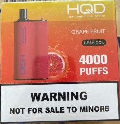 HQD Vape France - HQD BOX 4000 bouffées pamplemousse D2684101