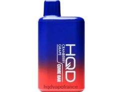 HQD Vape France - HQD CUVIE BAR jetable raisin de canneberge D2684161