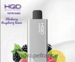 HQD Vape France - HQD CUVIE SLICK 6000 bouffées mûre framboise citron D268441