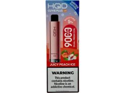 HQD Vape Online Shop - HQD CUVIE PLUS 2.0 (édition hiver) glace à la pêche juteuse D2684204