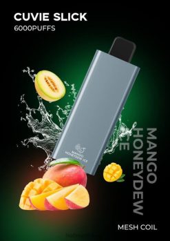 HQD Vape Online Shop - HQD CUVIE SLICK 6000 bouffées miellat de mangue D268434