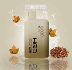 HQD Vape Paris - HQD HBAR 6000 bouffées le tabac D268452