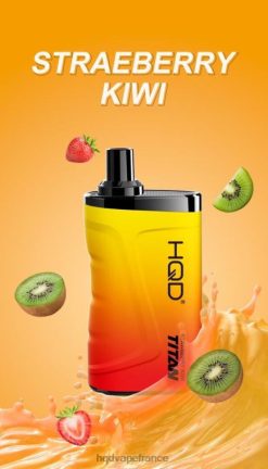 HQD Vape Price - HQD TITAN 7000 bouffées fraise-kiwi D26848