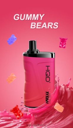 HQD Vape Price - HQD TITAN 7000 bouffées oursons gommeux D268418