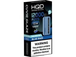 HQD Vape Store - HQD CUVIE GLAZE vape jetable 12000 bleu D2684137