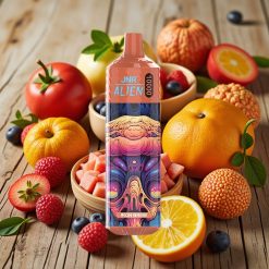 JNR Alien 10000 Puffs Boisson Ferrugineuse 850mAh 20ml Type-C LED RGB