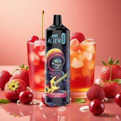JNR Alien 10000 Puffs Cerise Cola Pétillante 850mAh 20ml Type-C LED RGB