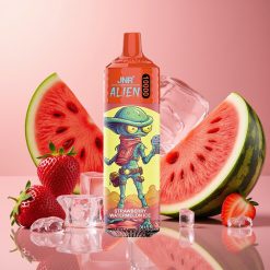 JNR Alien 10000 Puffs Fraise Pastèque Glacée 850mAh 20ml Type-C LED RGB