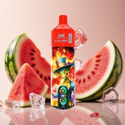 JNR Alien Max 18000 Puffs Pastèque Glacée - 28ml, Double Mesh, Charge Type-C