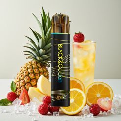 JNR Black&Golden 800 Puffs Ananas Glacé 550mAh 2ml TPD 2%