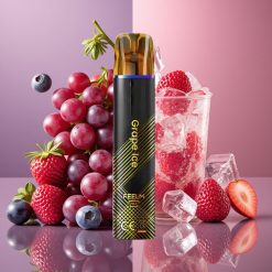 JNR Black&Golden 800 Puffs Glace Raisin 550mAh 2ml 2% Nicotine