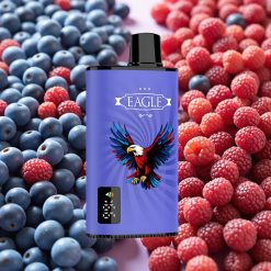 JNR EAGLE Smart 23000 Puffs Bléuet Cerise Ecran Digital 1.0ohm 750mAh