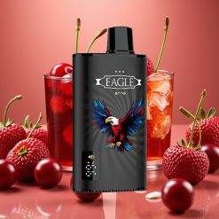 JNR EAGLE Smart 23000 Puffs Écran Digital 1.0ohm Mesh 25ml Cerise Cola