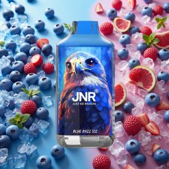 JNR Falcon 16000 Puffs Blue Razz Ice 850mAh 22ml Dual Mesh Coil