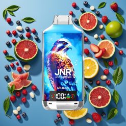 JNR Falcon X 18000 Puffs M. Bleu 24ml Dual Mesh Type-C France vape fournisseur