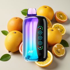 JNR Flex Ice 21000 Puffs Disposable Vape Kiwi Fruit de la Passion Goyave, 26ml, Airflow Réglable, 1.2 Ohm Dual Mesh