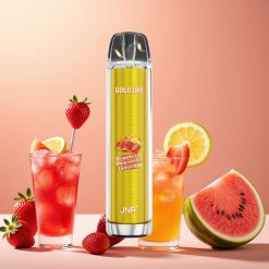 JNR Gold380 6000 Puffs 1500mAh 1.0ohm Fraise Pastèque Citronnade
