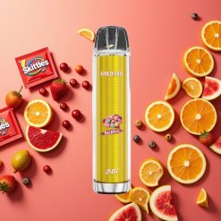JNR Gold380 6000 Puffs Disposable Vape Skittles (6000 Puffs, 1500mAh, 13ml)