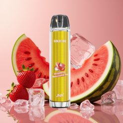 JNR Gold380 6000 Puffs Fraise Pastèque Glacée 1500mAh 13ml