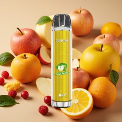 JNR Gold380 6000 Puffs Pomme Acidulée 1500mAh 1.0ohm 13ml