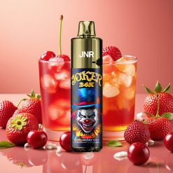 JNR Joker 24K Puffs 2+10ml Rechargeable, 800mAh, Cerise Cola Pétillante