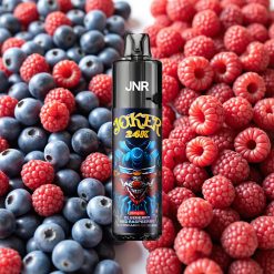 JNR Joker 24K Puffs 2+10ml Rechargeable 800mAh Myrtille Framboise Rouge