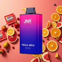 JNR Mega Box 25000 Puffs Skittles 30ml 850mAh Dual Mesh France vape fournisseur