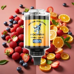 JNR Mega Shisha Hookah 100K Compatibilité Bureau 2200mAh Amour Magique