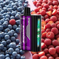 JNR Radiance 31000 Puffs Écran Animé Dual Mesh 28ml Bleu Cerise