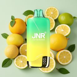 JNR Rainbow 10500 Puffs Citron Menthe - 18ml, 0.8ohm, 600mAh
