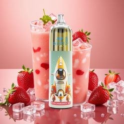 JNR Rocket-X 12400 Puffs Airflow Réglable, 25ml, Fraise Glacée