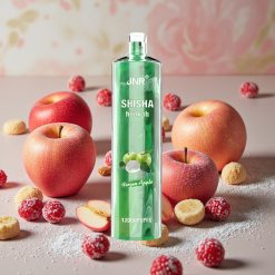 JNR Shisha Hookah 12000 Puffs - 24ml/750mAh - Pomme Glacée