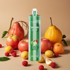 JNR Shisha Hookah 12000 Puffs Double Apple 24ml 750mAh Type-C