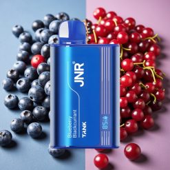 JNR Tank 10000 Puffs Disposable Vape Myrtille Cassis avec écran digital et batterie 650mAh