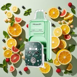 JNR VapeWatch 30000 Puffs 19mL 5% Miami Menthe France vape fournisseur
