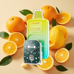 JNR VapeWatch 30000 Puffs Orange Mangue 19mL 5% Dual Mesh