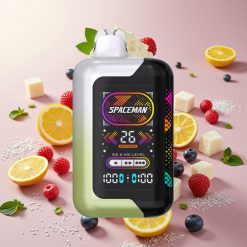 SMOK Spaceman SP40000 Zéro Nicotine 40000 Puffs 20ml 1000mAh Raisin Blanc Glacé